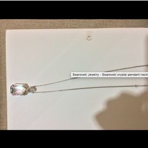 Swarovski crystal pendant necklace